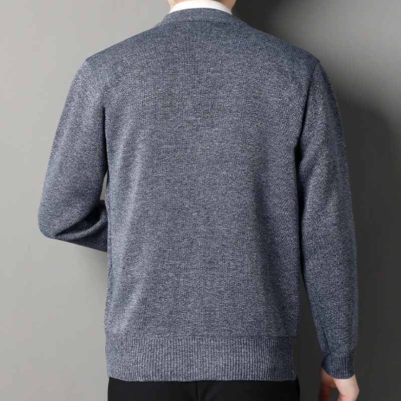 Argyle Knit Cardigan Old Money