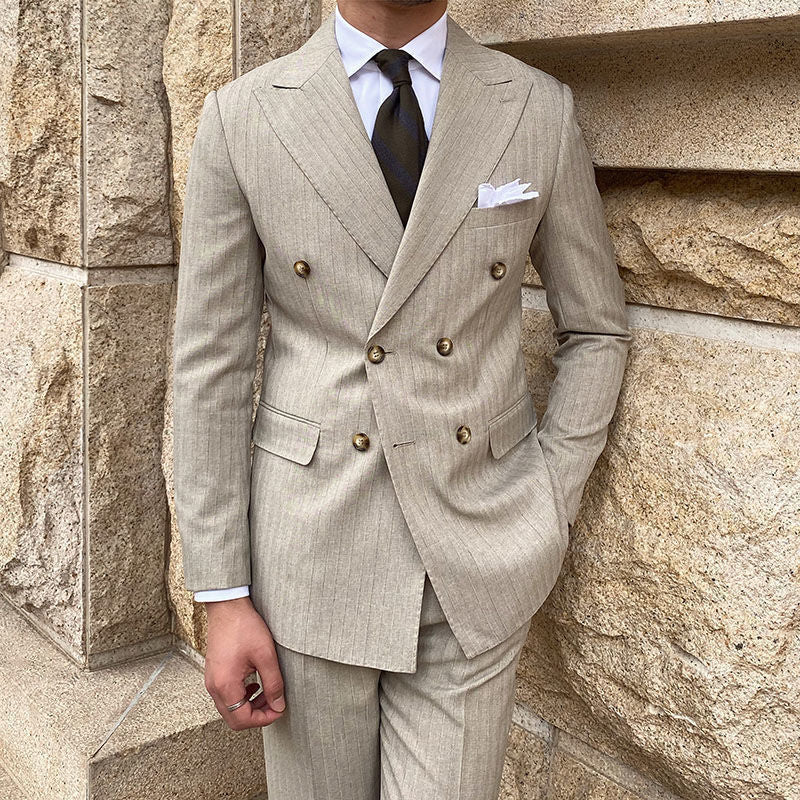 Classic Slim Fit Double-Breasted ROM