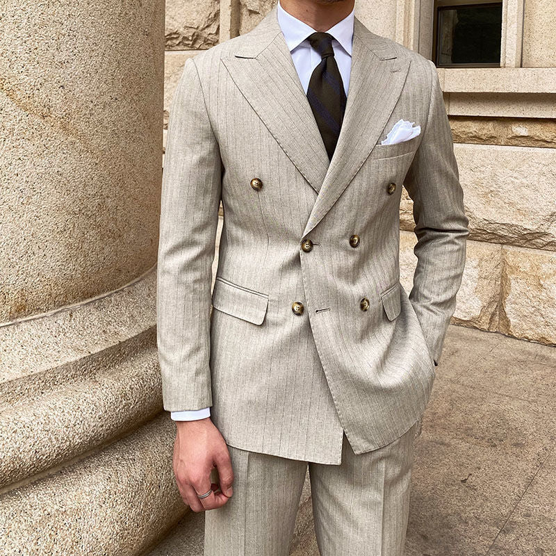 Classic Slim Fit Double-Breasted ROM