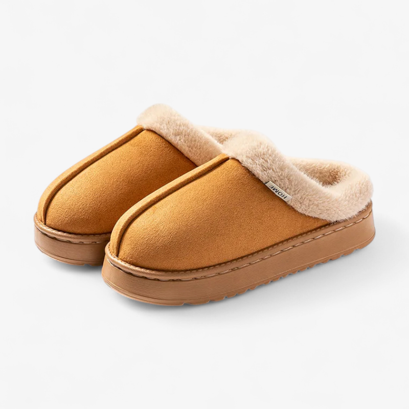 Fluffy Indoor Winter Slippers oldmoney