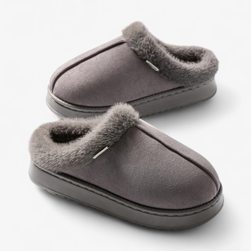 Fluffy Indoor Winter Slippers oldmoney