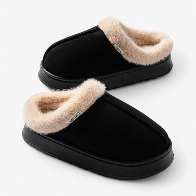 Fluffy Indoor Winter Slippers oldmoney