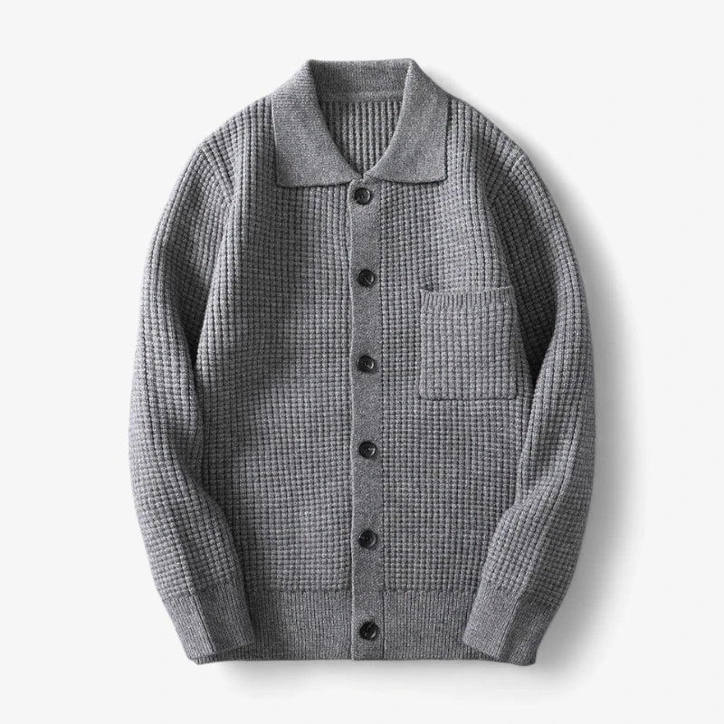 Knitted Cardigan Coffee Jacket ROM