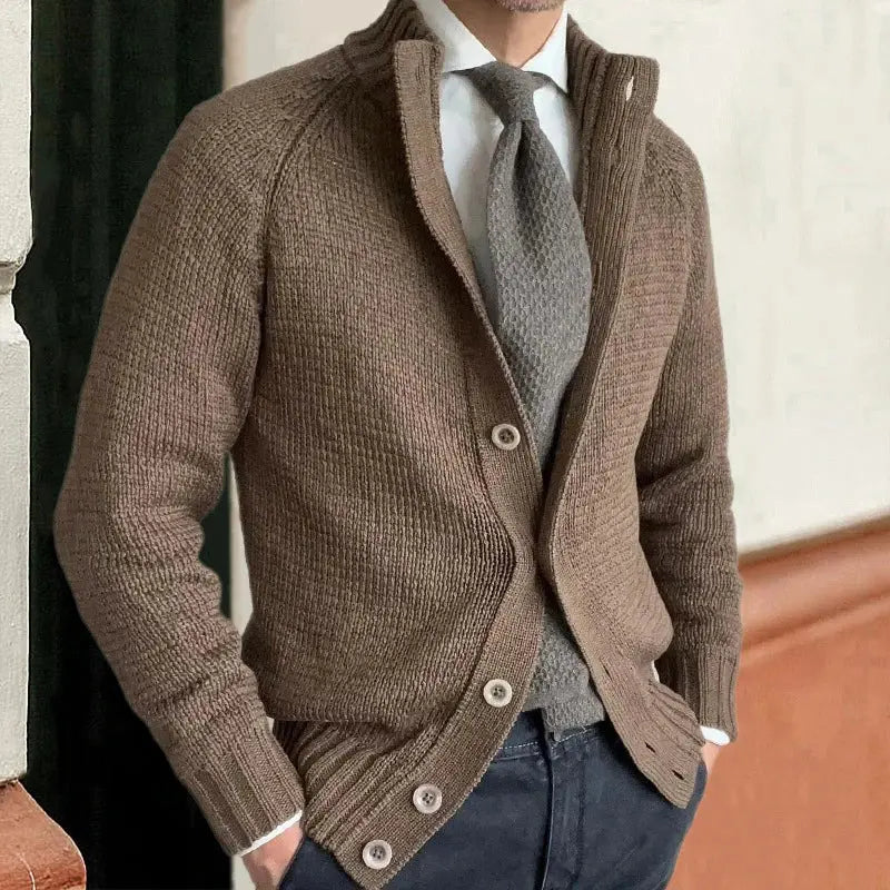  Men Knit Coat