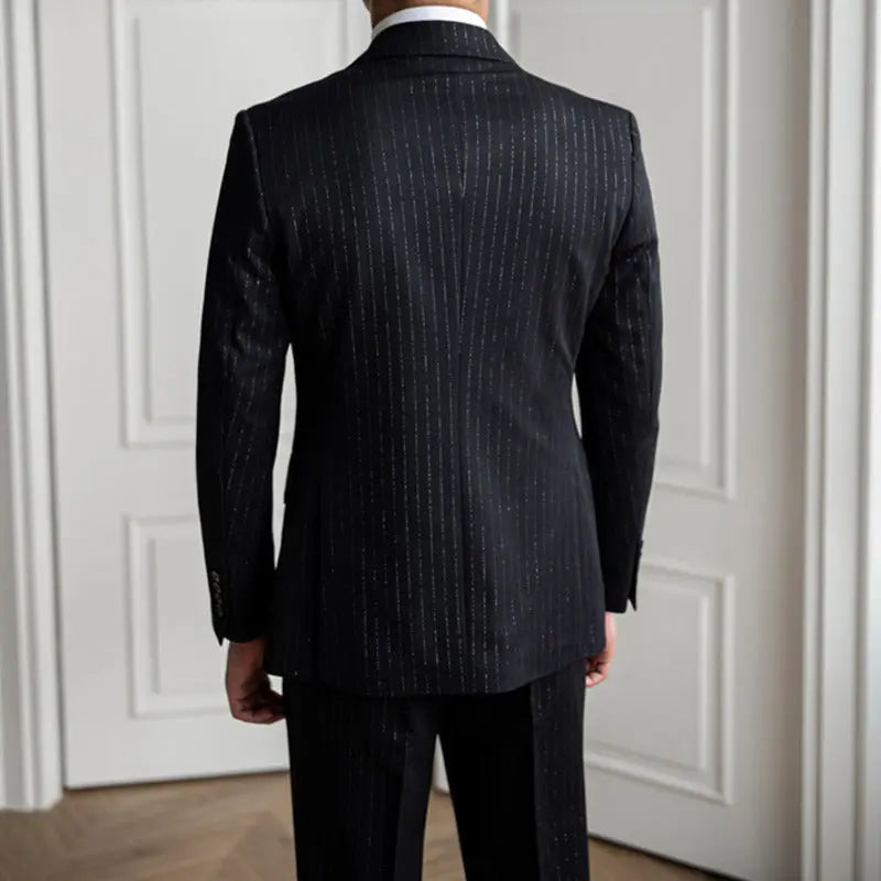 Metallic Stripe Suit