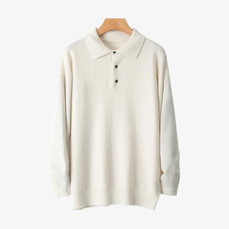 Monarch Knit Polo Pullover Real Old Money