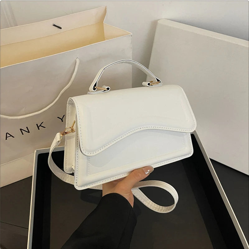 Old Money Curved Flap Bag Real Old Money