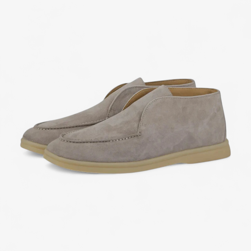 Old Money High Suede Loafers Real Old Money