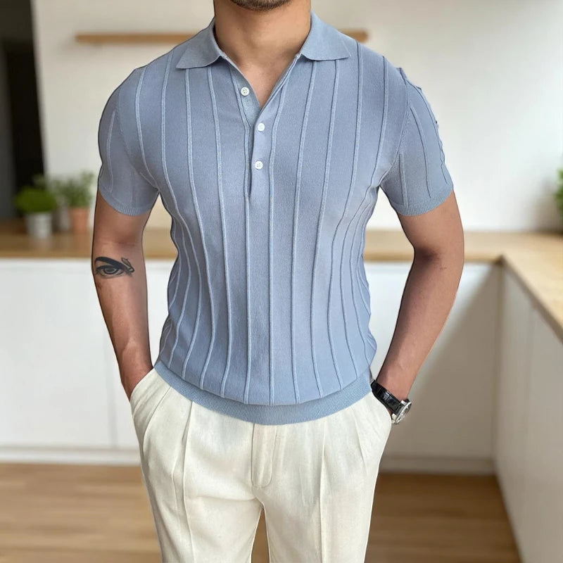 Old Money Knit Polo Real Old Money
