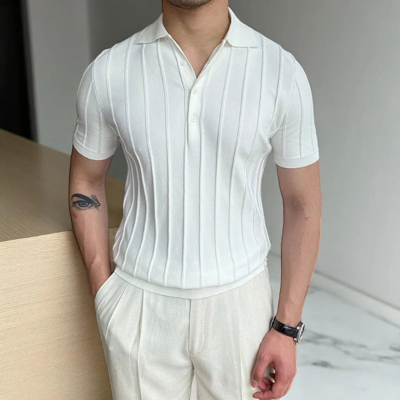 Old Money Knit Polo Real Old Money