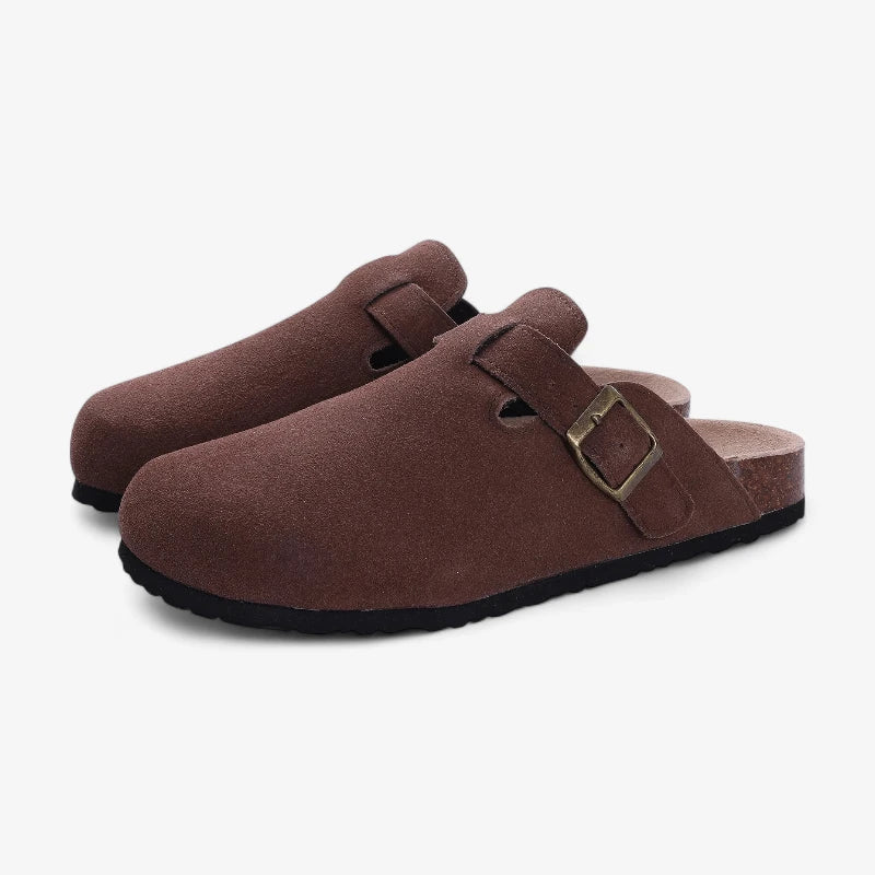 Old Money Suede Clogs Real Old Money