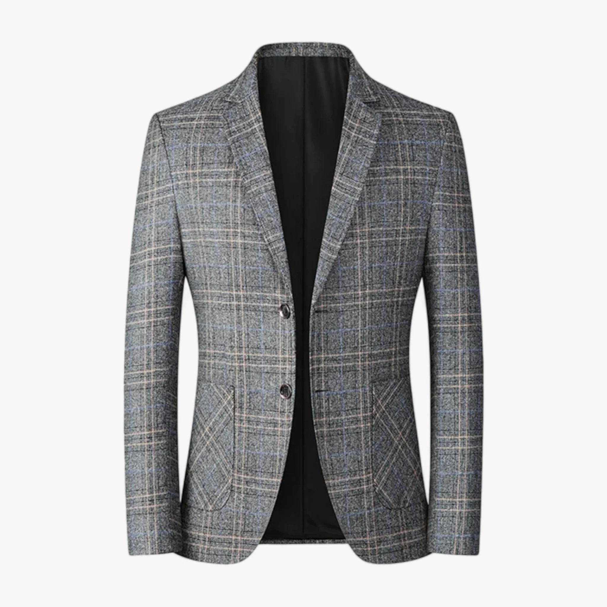 Plaid Smart Casual Blazer ROM
