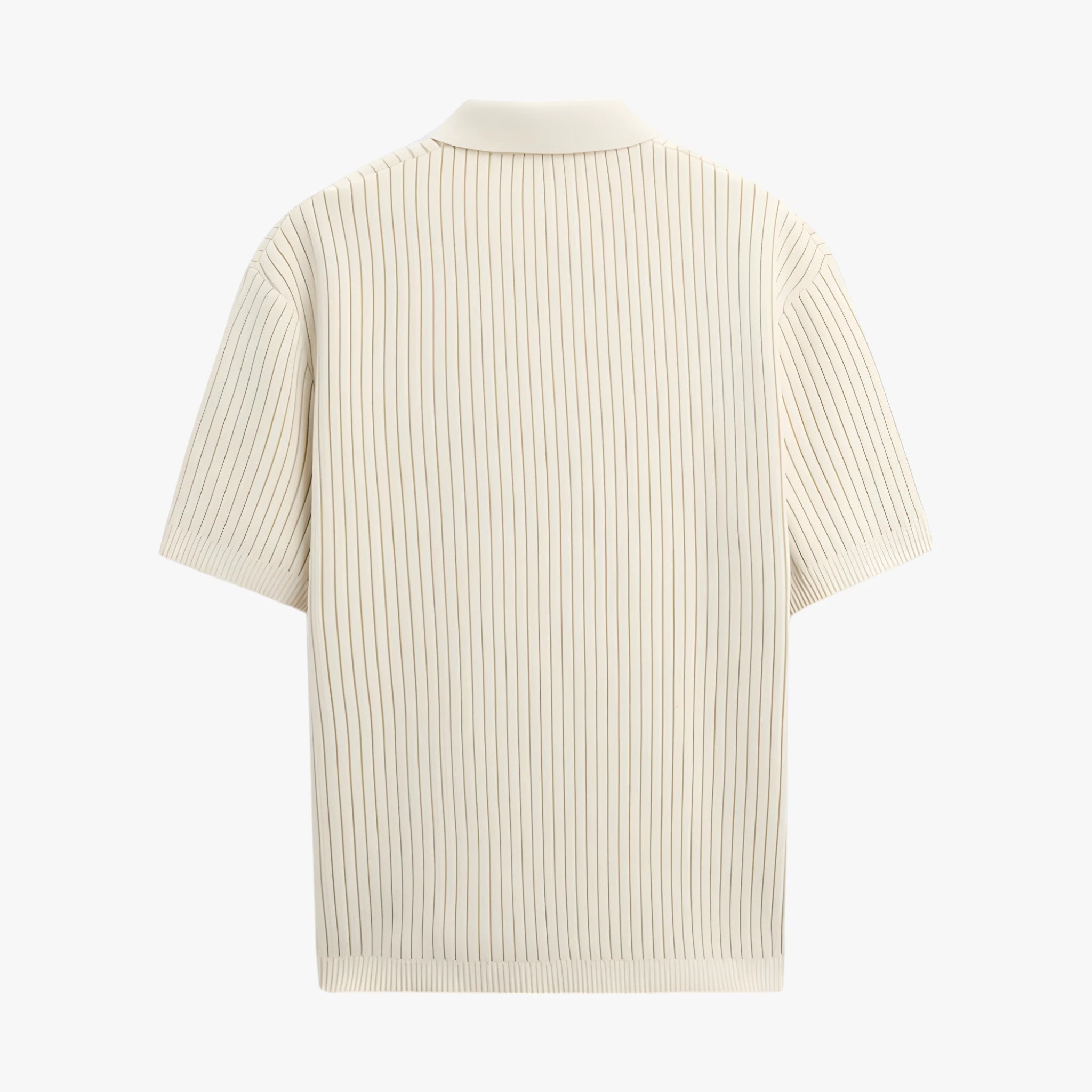 Polo T-Shirt With Anti-Shrink Waffle ROM