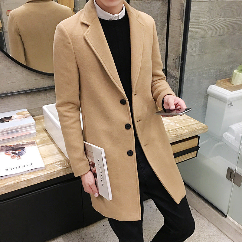 Slim-Fit Trench Coat Real Old Money