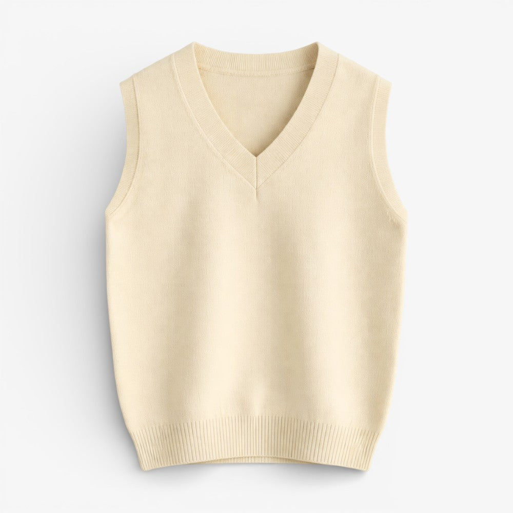V-Neck Sweater Vest Old Money