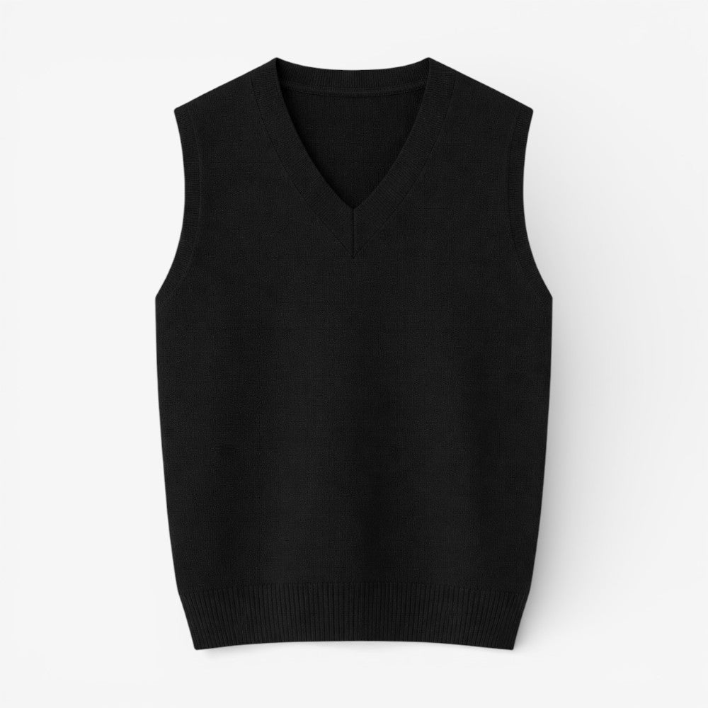 V-Neck Sweater Vest Old Money
