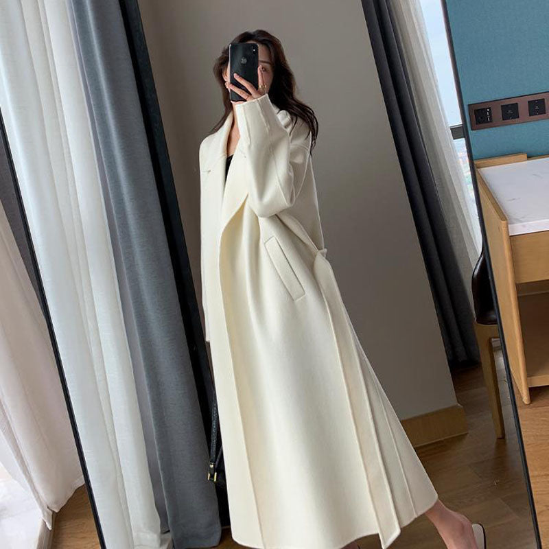 Wool Blend Long Overcoat Real Old Money