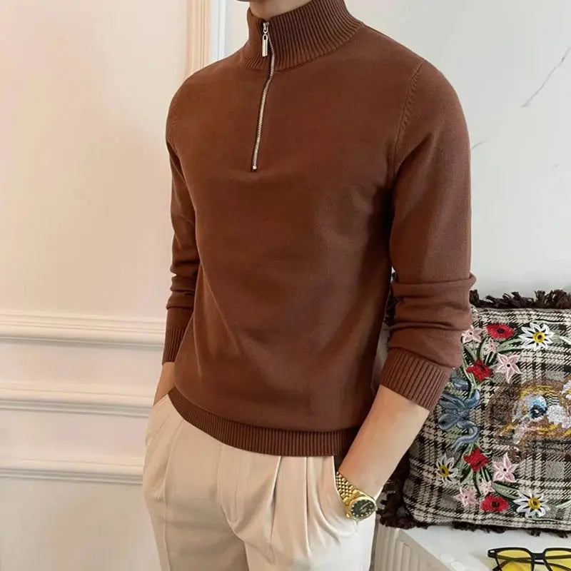 Zipper Sweater