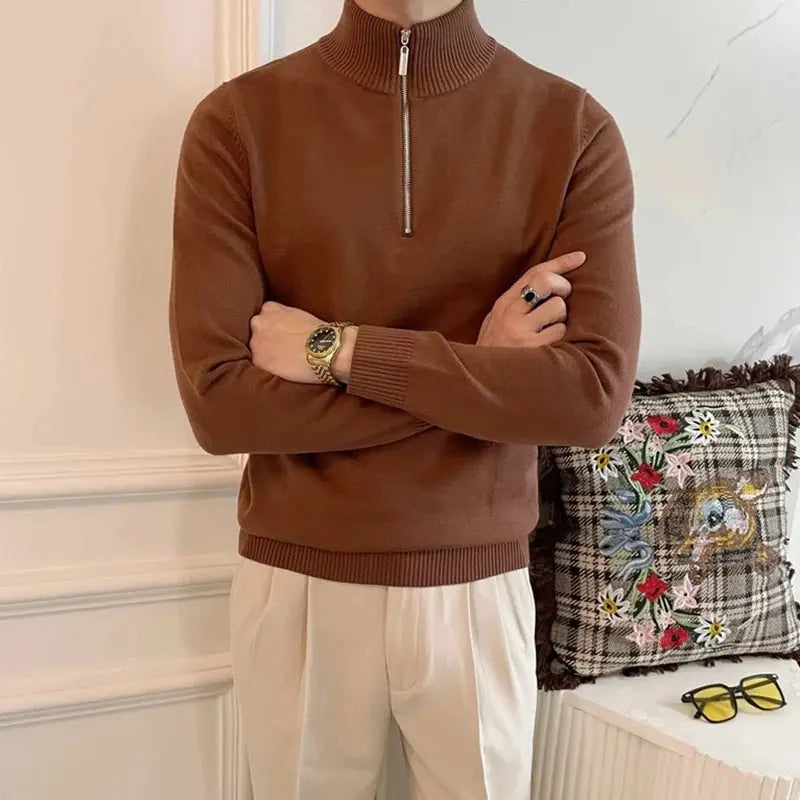 Zipper Sweater